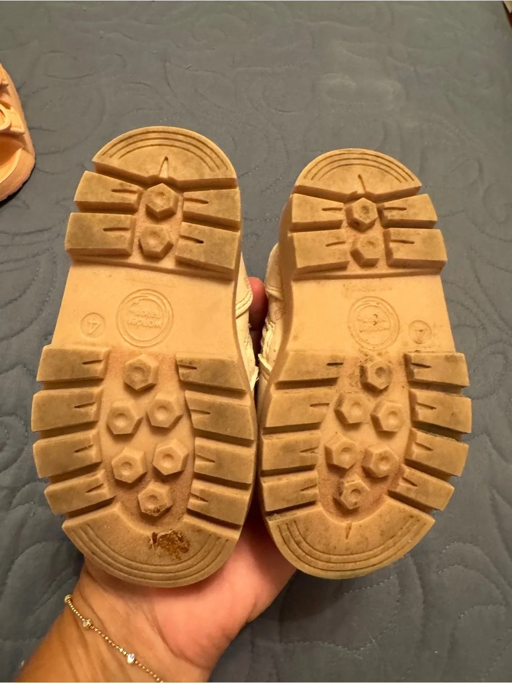 3 Pair Little Girls sandals and winter boots size 4